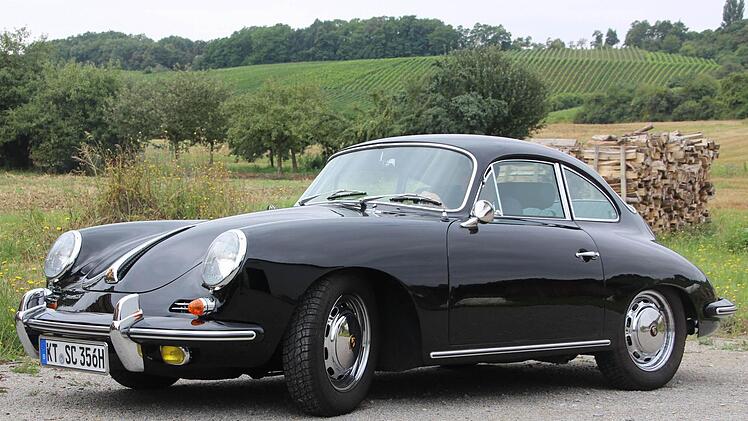 Einfach schön: Der Porsche SC 356.  Fotos: Diana Fuchs
