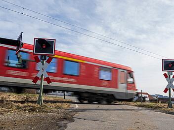 Unbeschrankter Bahnübergang
