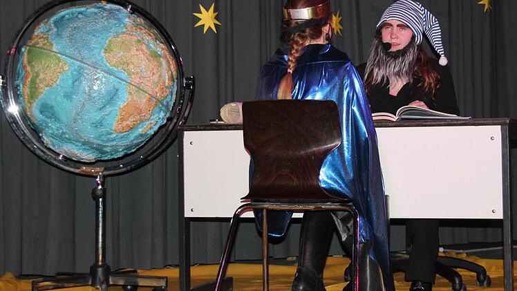 Eine der Stationen war der Geograf.