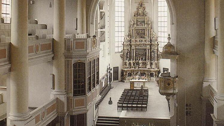 Die Morizkirche Anfang der 90er Jahre.