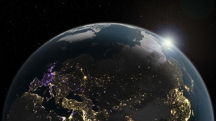 Immer mehr k&uuml;nstliches Licht auf der Erde