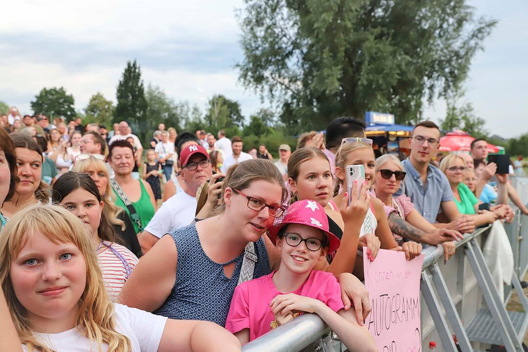 &Ouml;sterreichs Superstar sorgte f&uuml;r erstklassige Stimmung.