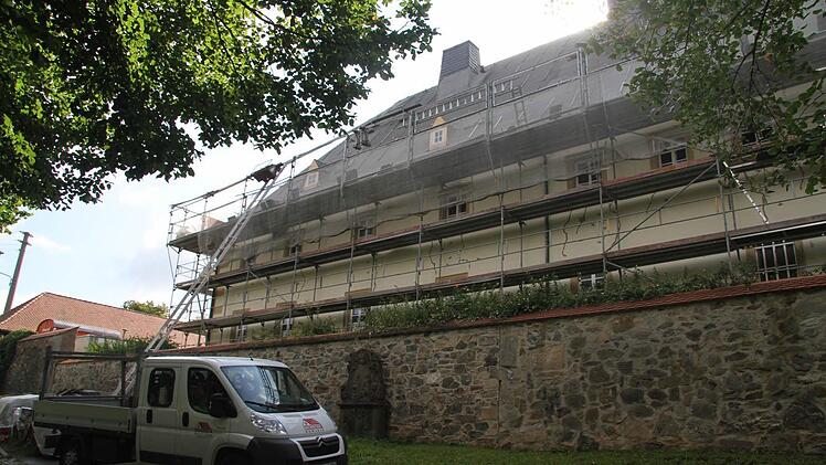 Noch in diesem Herbst sollen die statischen Sanierungsmaßnahmen samt Außeninstandsetzung abgeschlossen werden.