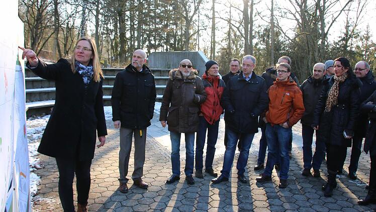 Eindrücke vom Ortstermin des Stadtrates. Foto: Ralf Ruppert