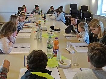 Im gro&szlig;en Stil finden momentan Proben f&uuml;r das diesj&auml;hrige Kindertheater "Aladin und die Wunderlampe" statt. Foto: privat