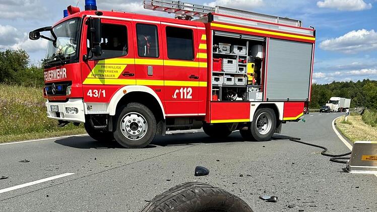 Würzburg: Frontalcrash in Heuchelhof löst massive Verkehrsbehinderungen aus