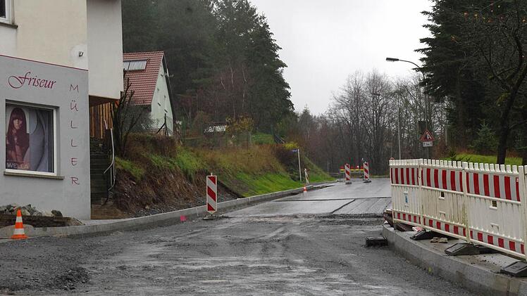 Bauarbeiten in Steinberg. Foto: Marco Meißner