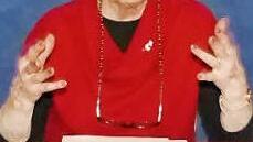 Sonja Keil trug ihre Mundarttexte vor. Foto: Klaus-Peter Wulf