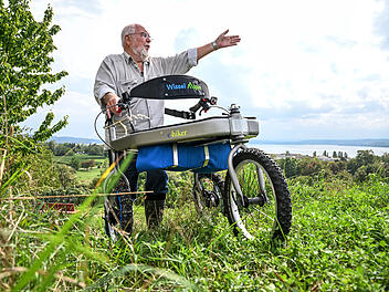 Gerhart Wissel erfindet Turbo-Rollator