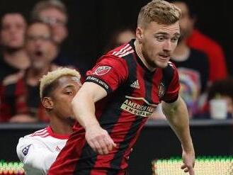 Alle Augen richten sich auf Julian Gressel (rechts): Der 24-Jährige aus Neustadt/Aisch steht mit Atlanta United im Finale um die Meisterschaft in der Major League Soccer. Nach dem Halbfinal-Triumph gegen die New York Red Bulls empfängt Atlanta in der Nacht auf Sonntag die Portland Timbers.  John Bazemore/dpa