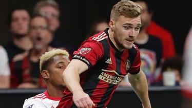 Alle Augen richten sich auf Julian Gressel (rechts): Der 24-Jährige aus Neustadt/Aisch steht mit Atlanta United im Finale um die Meisterschaft in der Major League Soccer. Nach dem Halbfinal-Triumph gegen die New York Red Bulls empfängt Atlanta in der Nacht auf Sonntag die Portland Timbers.  John Bazemore/dpa