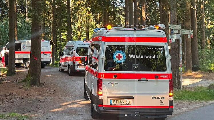 Alarmbereitschaft am Fichtelsee: Wasserwacht sichert "Naturraum Open Air" ab