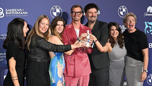 Verleihung des TV- und Streaming-Awards "Blauer Panther"