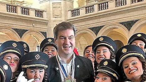 Spa&szlig; mit Markus S&ouml;der  Fotos: privat