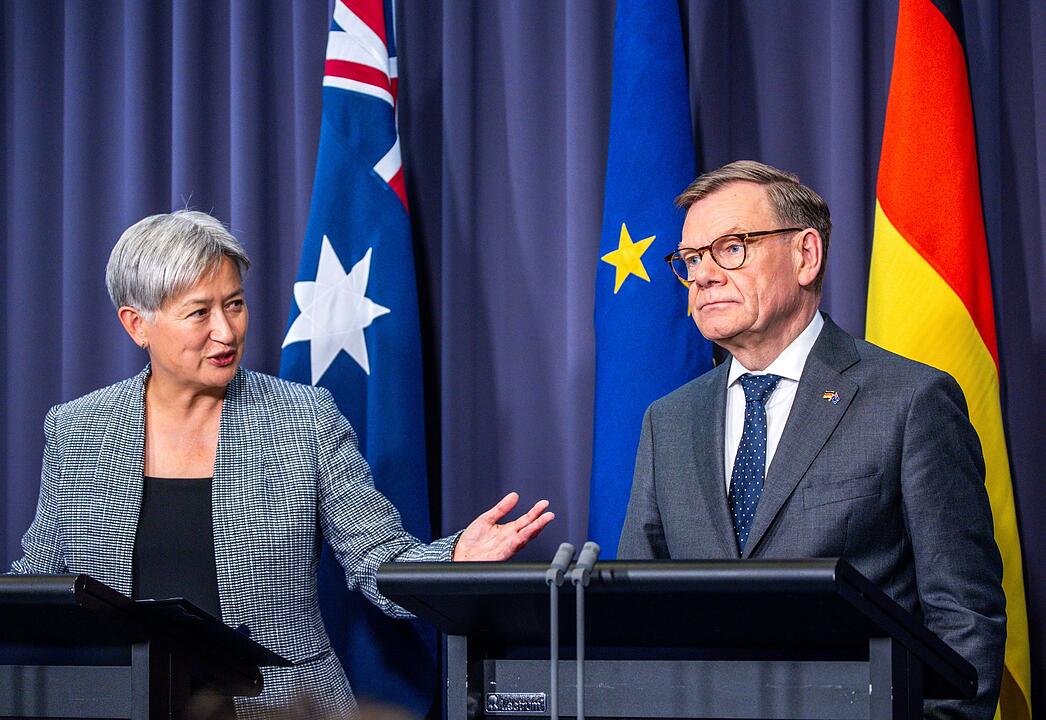 Au&szlig;enminister besucht Australien