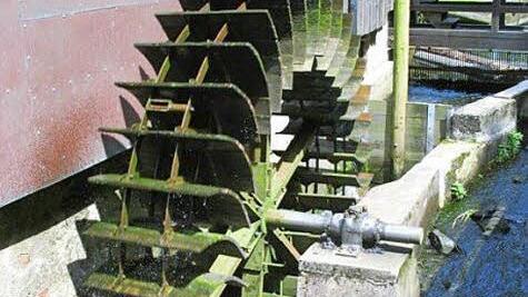 Mühlrad der Teichmühle ist noch intakt.  Foto: Susanne Deuerling