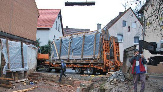 Abbau der Büttnerei im November 2012. Foto: Norbert Schmitt/Archiv