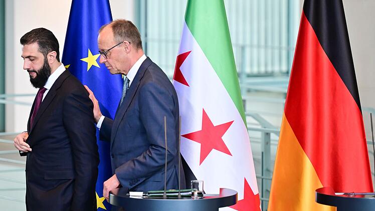 Syriens &Uuml;bergangspr&auml;sident Ahmed al-Scharaa besucht Berlin