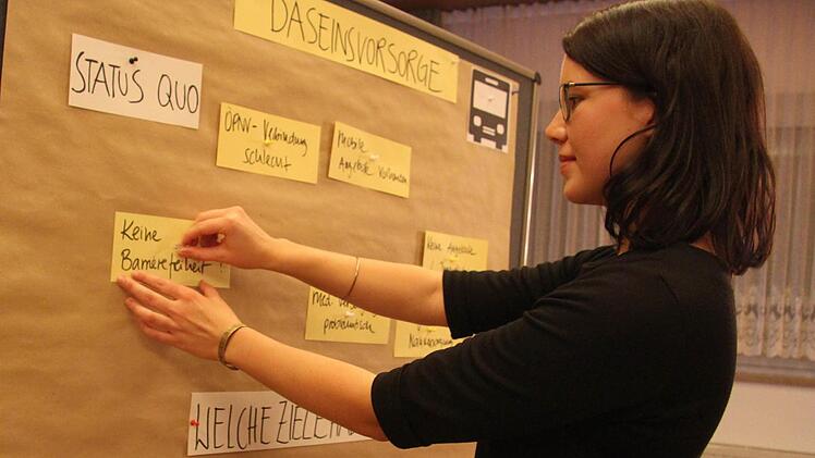 Viele Kritikpunkte musste Juliane Kerst vom Planungsbüro IPU Erfurt aufnehmen.