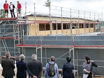 Hier wird entsteht viel Raum für die Mittagsbetreuung an der Stegauracher Schule. Foto: Hans Kurz