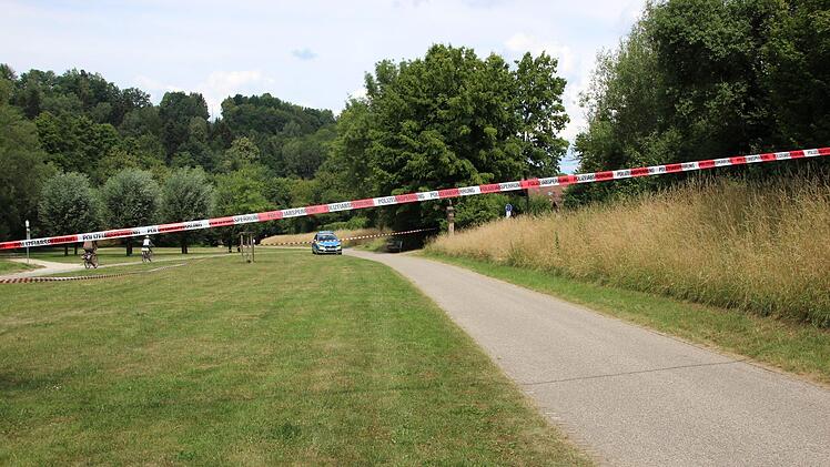Der idyllische Tatort war bis 13.15 Uhr von der Polizei abgesperrt. Foto: Andreas Schmitt