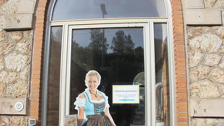Impressionen vom Bahnhof Ludwigsstadt. Foto: Andreas Schmitt
