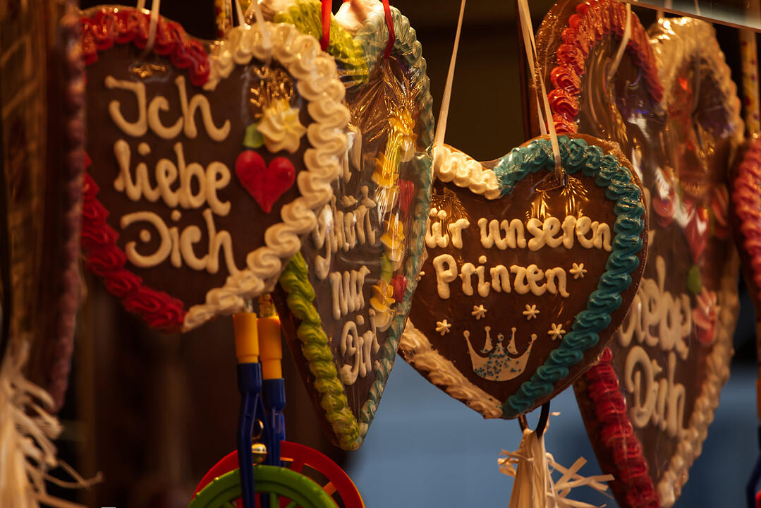 Das Herbstfest ist eröffnet.