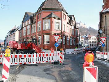 Die Klostergasse wird am Montag komplett gesperrt. Foto: Jürgen Gärtner