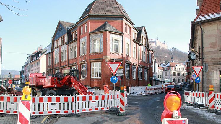 Die Klostergasse wird am Montag komplett gesperrt. Foto: Jürgen Gärtner