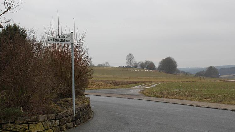 Derzeitiges Wenden: vorwärts in den Feldweg und dann "Am Herrgottsbaum" zurücksetzenFoto: Anette Schreiber