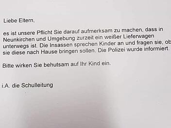 Das Lehrerkollegium der Mittelschule verfasste einen Brief als Reaktion auf die anhaltenden Hinweise.  Schreenshot: inFranken.de
