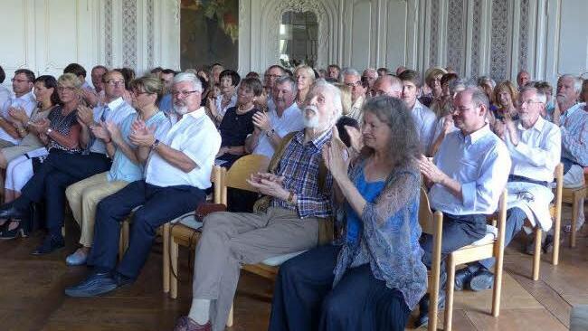 Frenetisch applaudierte das begeisterte Publikum. Foto: Sabine Meißner