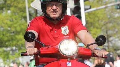 Der Motorrad-Korso zur Sternfahrt 2018. Foto: Barbara Herbst