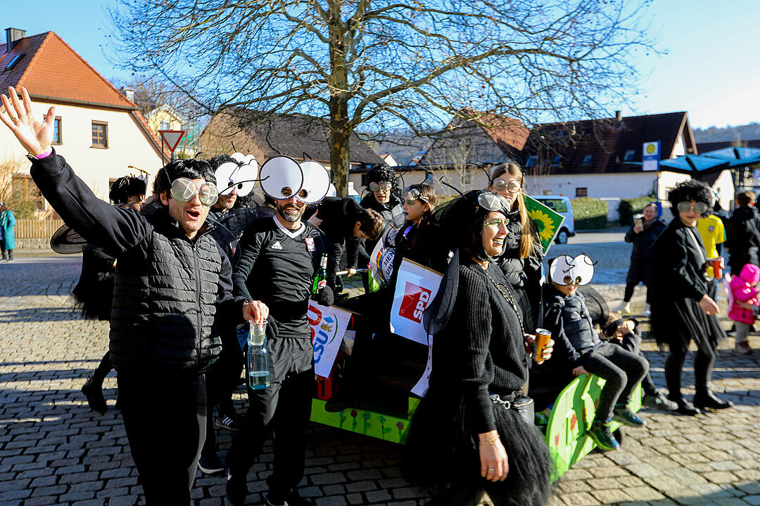 Fasching in Sand am Main!