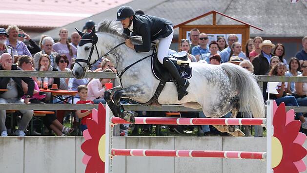 Maximilian Ertz geh&ouml;rt trotz seines jungen Alters bereits zur europ&auml;ischen Reitsport-Elite. Foto: Sebastian Schmitt