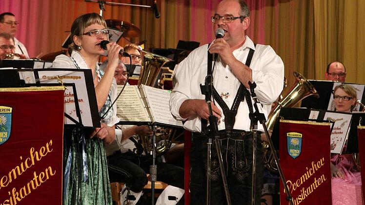 Impression vom Auftritt der Premicher Musikanten. Foto: Thomas Dill