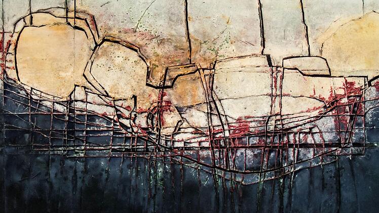 Werke von Gerd Kanz sind ab 5. März bis 17. April im Kunstverein Coburg zu sehen.Foto: Jochen Berger