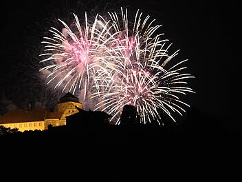 2018 wird während des Freischießens kein Feuerwerk über Kronach aufblitzen. Foto: Archiv