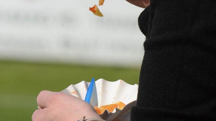 Wenn die Pommes bricht. Foto: ssp