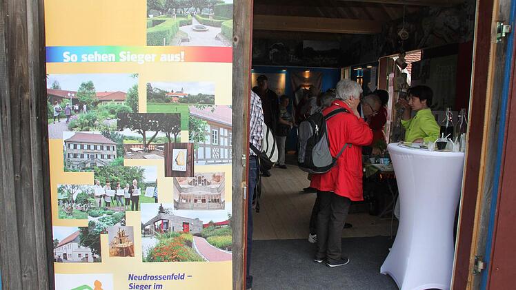 Neudrossenfeld setzt im Regionalpavillon der Landesgartenschau in Bayreuth auf Genuss. Foto: Jürgen Gärtner