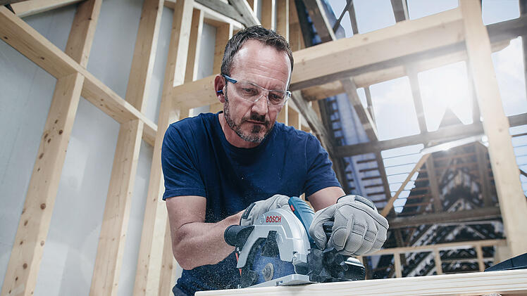 Akku-Handkreissäge von Bosch