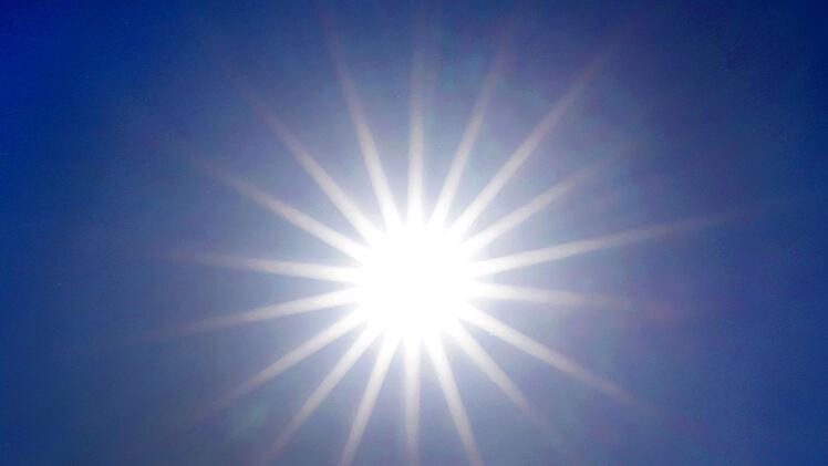 Sonne und Hitze
