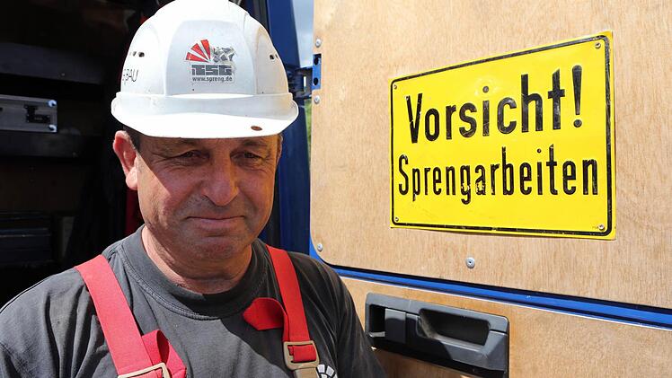 Günter Franke, Sprengbeauftragter