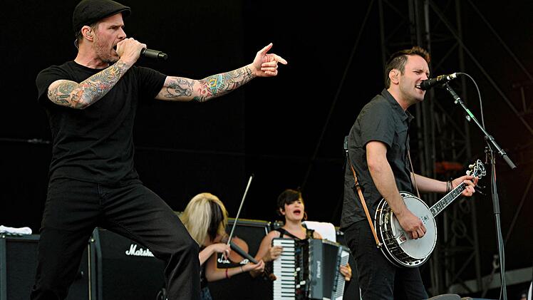 Die Dropkick Murphys rockten am Samstag die Centerstage,