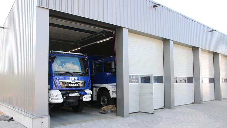 Eindrücke von der neuen THW-Unterkunft. Foto: Ralf Ruppert