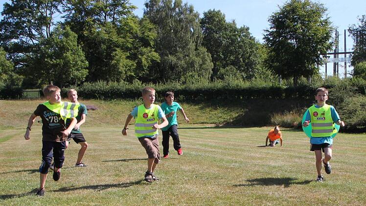 Impressionen vom DJK-Feriencamp auf dem Volkersberg, August 2015 Foto: Ulrike Müller