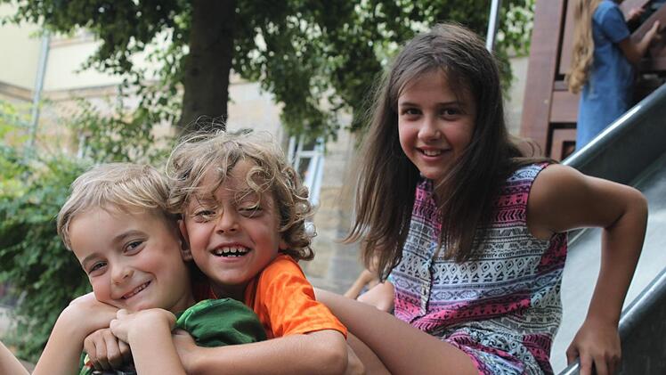Diese Kinder in Lichtenfels können sich glücklich schätzen: Sie haben einen der heiß begehrten Hortplätze in Lichtenfels.  Foto: Sarah Stieranka
