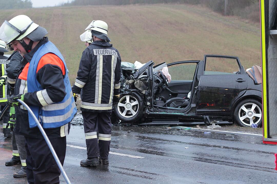 Schwerer Verkehrsunfall in Karlstadt