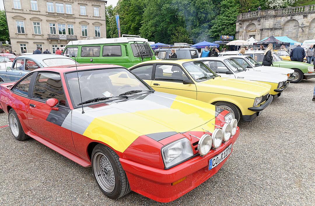 Hunderte von Oldtimern konnten bestaunt werden.