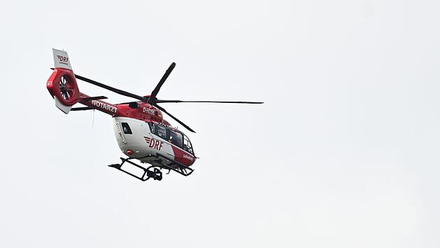 Rettungshubschrauber-Einsatz im Kreis Kitzingen